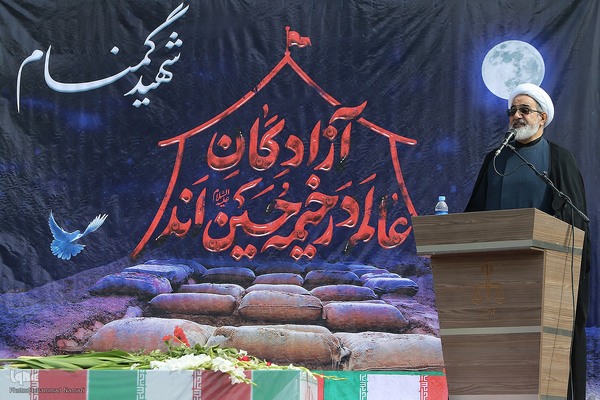 تشییع پیکر شهید گمنام