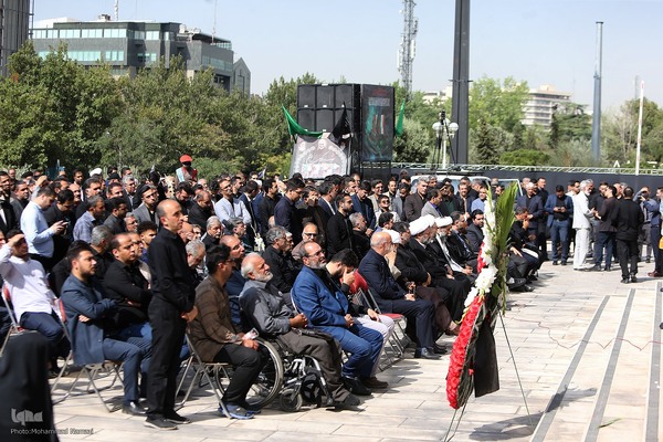 تشییع پیکر شهید گمنام