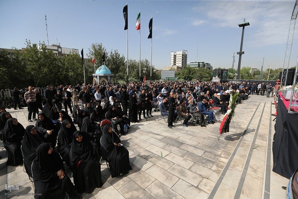 تشییع پیکر شهید گمنام