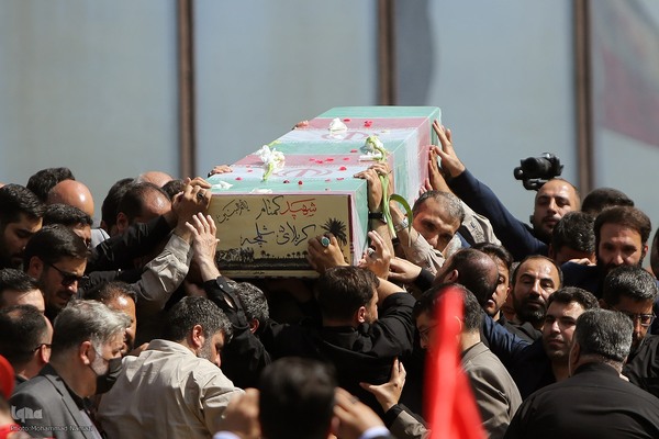 تشییع پیکر شهید گمنام