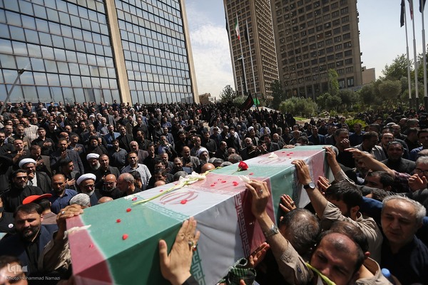 تشییع پیکر شهید گمنام