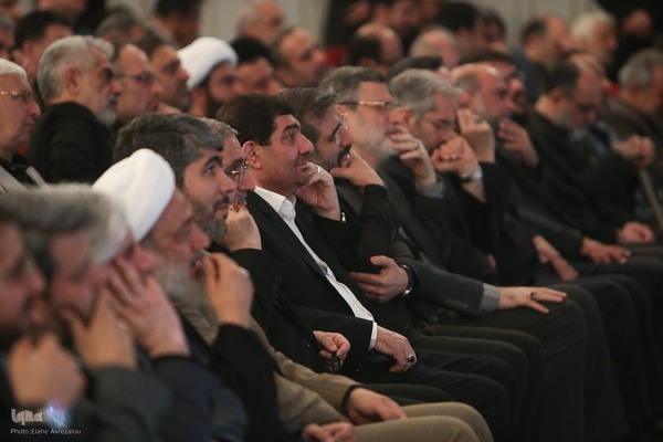 مجلس روضه اصحاب فرهنگ و هنر و رسانه به یاد شهید جمهور