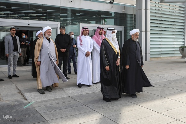 بازگشت حجت الاسلام و المسلمین سید عبدالفتاح نواب نماینده ولی فقیه و سرپرست حجاج ایرانی از حج