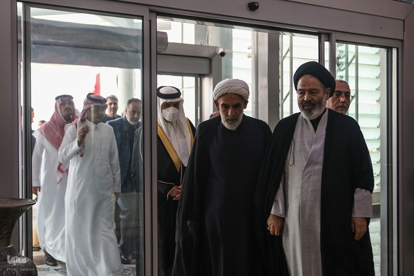 بازگشت حجت الاسلام و المسلمین سید عبدالفتاح نواب نماینده ولی فقیه و سرپرست حجاج ایرانی از حج