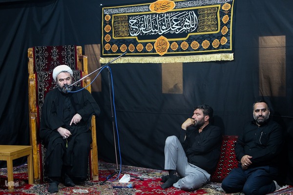 آیین عزاداری در خانه تاریخی ملک