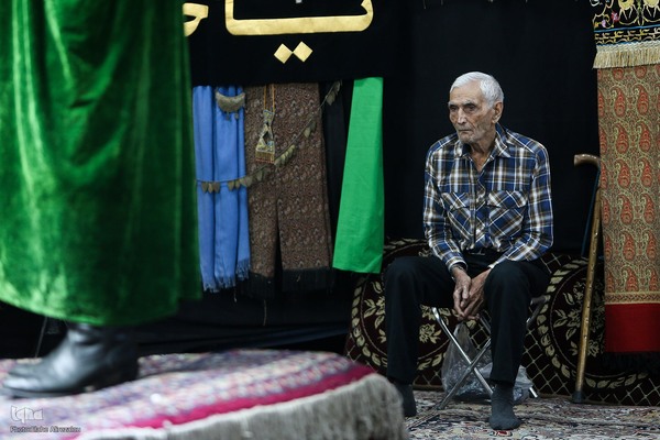 مراسم تعزیه‌خوانی در تکیه شوفرها