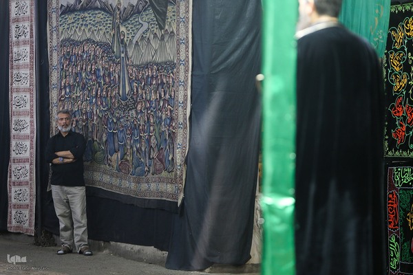 مراسم تعزیه‌خوانی در تکیه شوفرها