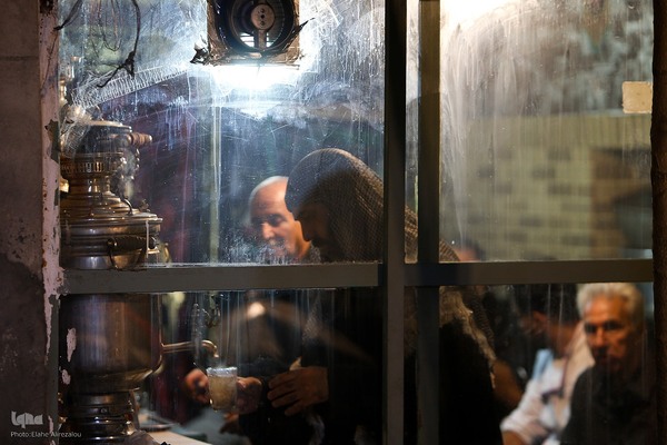 مراسم تعزیه‌خوانی در تکیه شوفرها