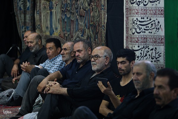 مراسم تعزیه‌خوانی در تکیه شوفرها