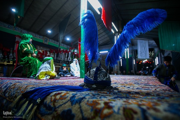 مراسم تعزیه‌خوانی در تکیه شوفرها