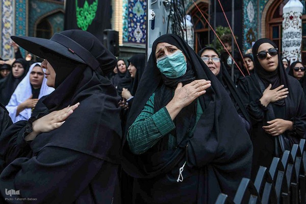 مراسم تاسوعای حسینی در امام زاده صالح(ع) تجریش