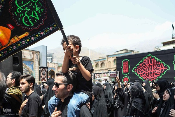 مراسم تاسوعای حسینی در امام زاده صالح(ع) تجریش