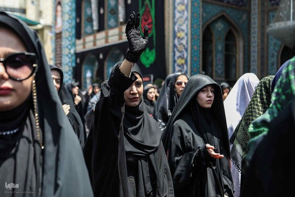 مراسم تاسوعای حسینی در امام زاده صالح(ع) تجریش