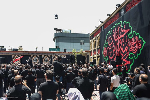 مراسم تاسوعای حسینی در امام زاده صالح(ع) تجریش