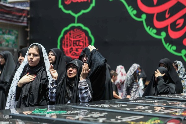 مراسم تاسوعای حسینی در امام زاده صالح(ع) تجریش