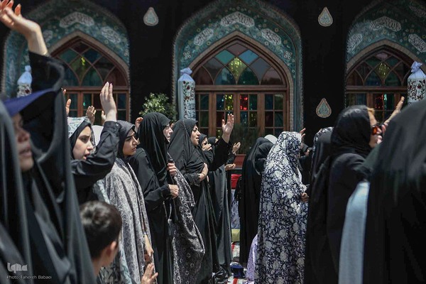 مراسم تاسوعای حسینی در امام زاده صالح(ع) تجریش