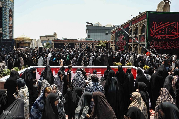 مراسم تاسوعای حسینی در امام زاده صالح(ع) تجریش