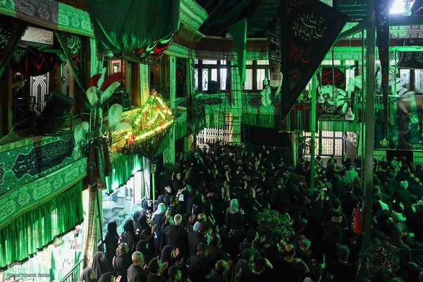 مراسم تاسوعای حسینی در امام زاده صالح(ع) تجریش