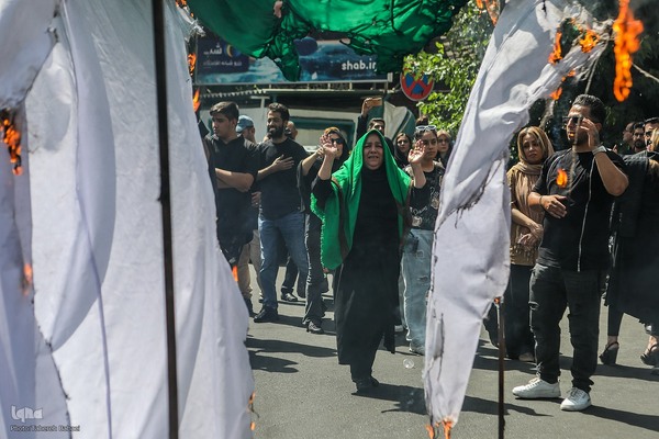 عزاداری ظهر عاشورای حسینی در تهران