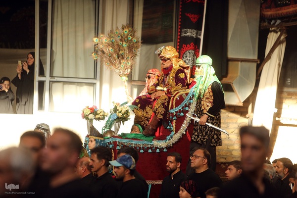 حرکت نمادین کاروان اسرای کربلا در خوانسار