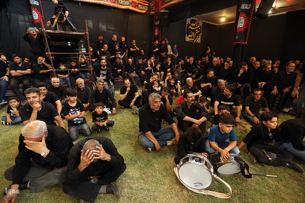 حرکت نمادین کاروان اسرای کربلا در خوانسار