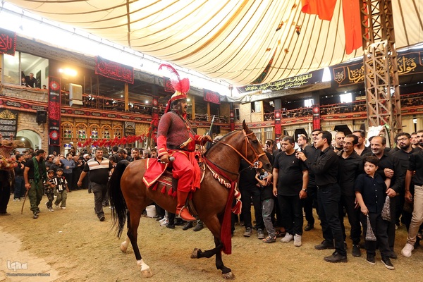 حرکت نمادین کاروان اسرای کربلا در خوانسار