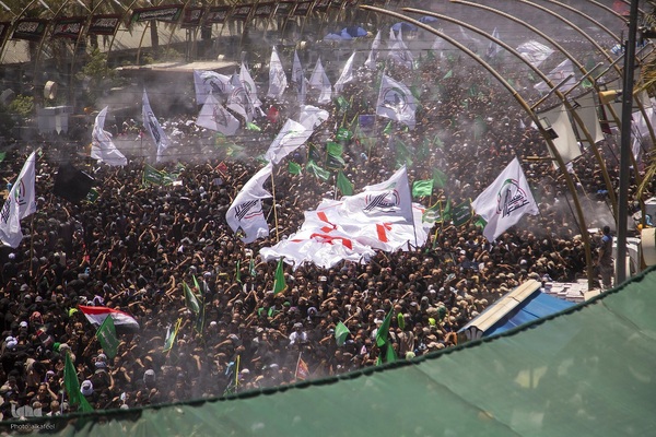 حال و هوای کربلای معلی در روز عاشورا