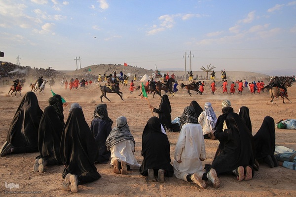 تعزیه صحرارود فسا بزرگترین تعزیه میدانی کشور‎