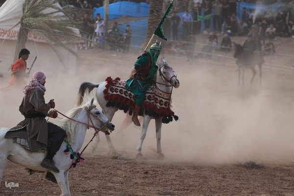 تعزیه صحرارود فسا بزرگترین تعزیه میدانی کشور‎