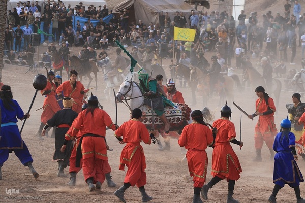 تعزیه صحرارود فسا بزرگترین تعزیه میدانی کشور‎