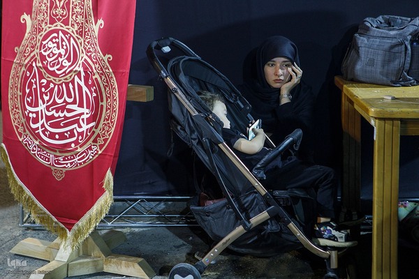 مراسم عزاداری دهه دوم محرم در هیئت هنر