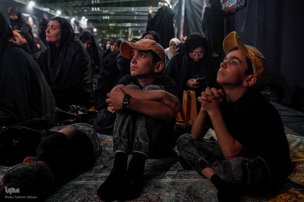 مراسم عزاداری دهه دوم محرم در هیئت هنر