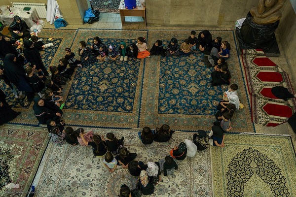 مراسم عزاداری دهه دوم محرم در هیئت هنر