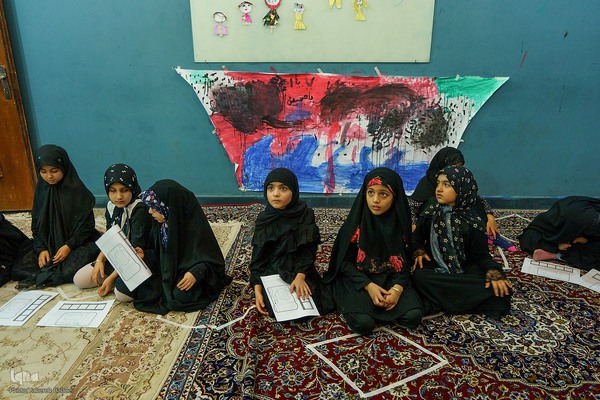 مراسم عزاداری دهه دوم محرم در هیئت هنر