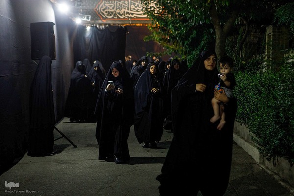 مراسم عزاداری دهه دوم محرم در هیئت هنر