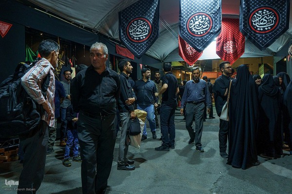 مراسم عزاداری دهه دوم محرم در هیئت هنر