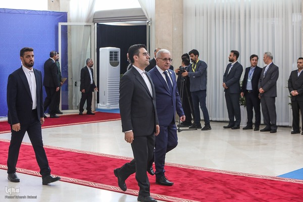 مراسم استقبال از میهمانان چهاردهمین دوره تحلیف ریاست جمهوری ایران