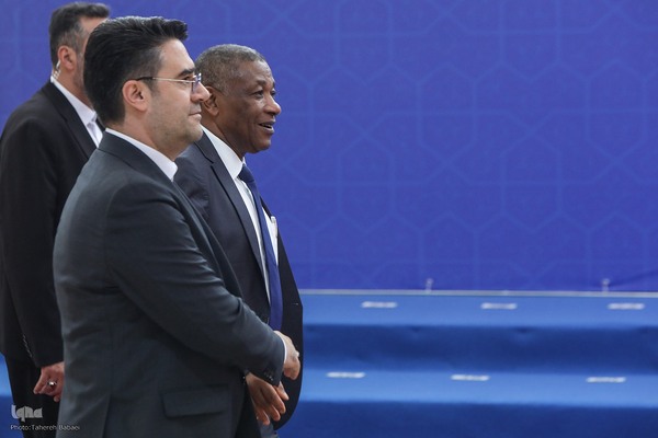 مراسم استقبال از میهمانان چهاردهمین دوره تحلیف ریاست جمهوری ایران