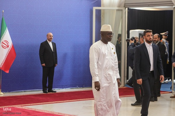 مراسم استقبال از میهمانان چهاردهمین دوره تحلیف ریاست جمهوری ایران