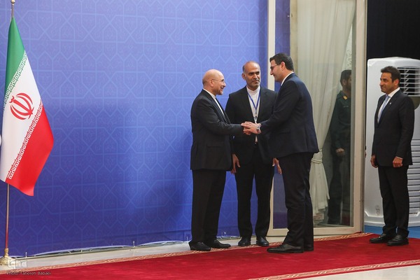 مراسم استقبال از میهمانان چهاردهمین دوره تحلیف ریاست جمهوری ایران