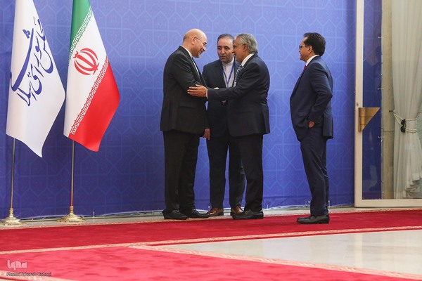 مراسم استقبال از میهمانان چهاردهمین دوره تحلیف ریاست جمهوری ایران