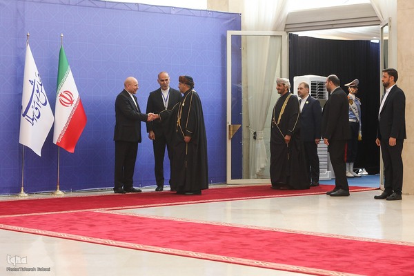 مراسم استقبال از میهمانان چهاردهمین دوره تحلیف ریاست جمهوری ایران