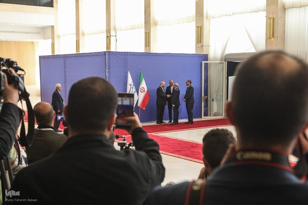 مراسم استقبال از میهمانان چهاردهمین دوره تحلیف ریاست جمهوری ایران