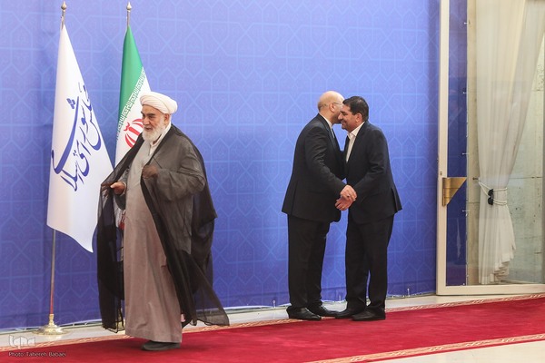 مراسم استقبال از میهمانان چهاردهمین دوره تحلیف ریاست جمهوری ایران