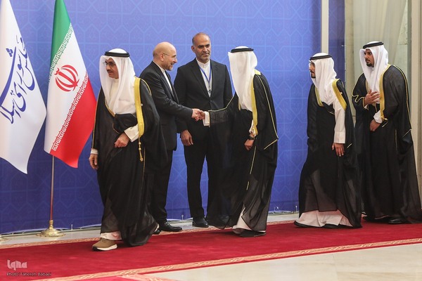 مراسم استقبال از میهمانان چهاردهمین دوره تحلیف ریاست جمهوری ایران