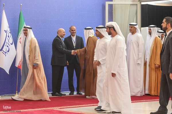 مراسم استقبال از میهمانان چهاردهمین دوره تحلیف ریاست جمهوری ایران