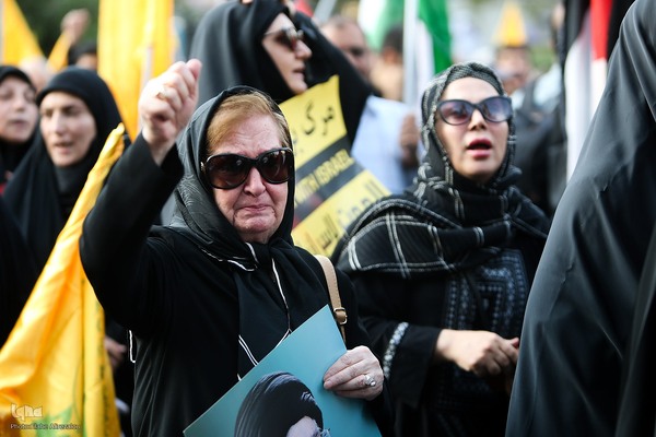 تجمع مردم پایتخت در پی ترور اسماعیل هنیه