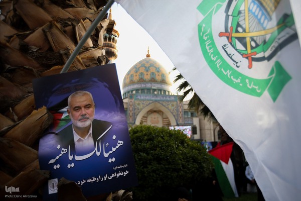 تجمع مردم پایتخت در پی ترور اسماعیل هنیه