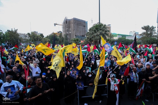 تجمع مردم پایتخت در پی ترور اسماعیل هنیه