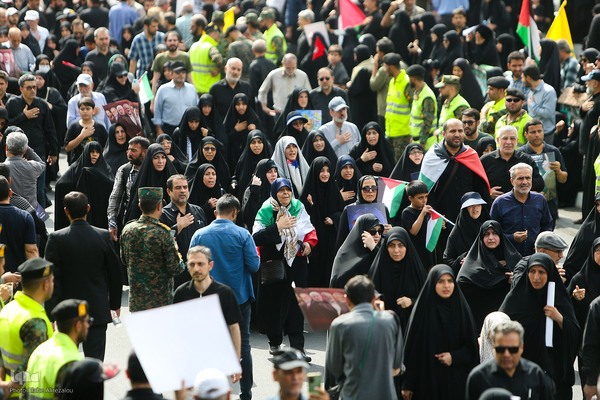 مراسم تشییع پیکر شهید «اسماعیل هنیه» در تهران